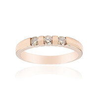 Bague en or et Diamant rose de France SI1 d'Argyle 