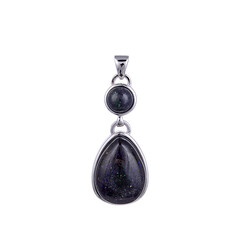 Pendentif en argent et Opale du Honduras