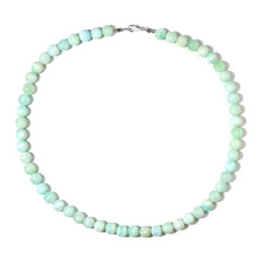 Collier en argent et Aragonite bleue