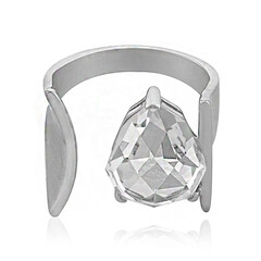 Bague en argent et Quartz blanc (TPC)