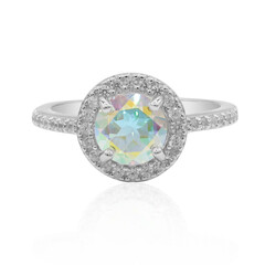 Bague en argent et Topaze Rayon de Lune