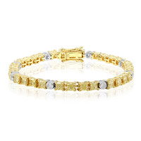 Bracelet en or et Diamant SI2 jaune (CIRARI)