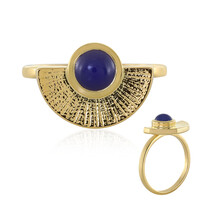 Bague en argent et Calcédoine bleue