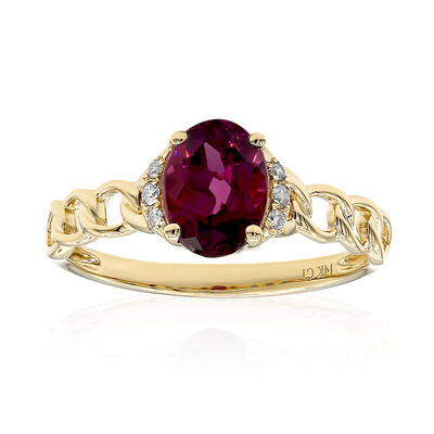 Bague en or et Grenat Rhodolite (CIRARI)