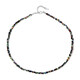 Collier en argent et Spinelle noir