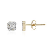 Boucles d'oreilles en or et Diamant SI1 (H)
