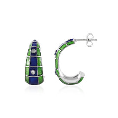 Boucles d'oreilles en argent et Zircon