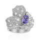 Bague en or et Saphir pourpre (CIRARI)