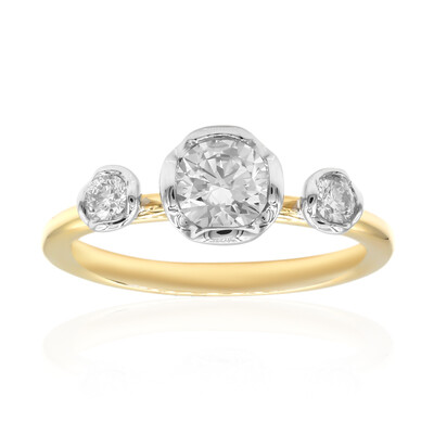 Bague en or et Diamant VS2 (H) (CIRARI)
