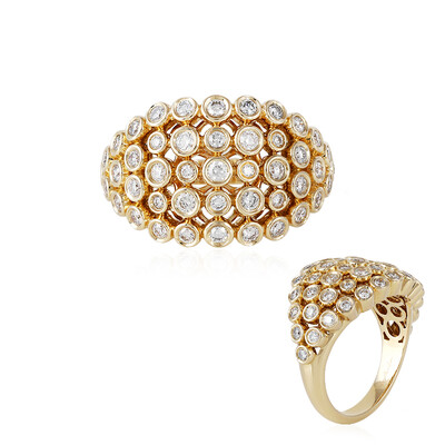 Bague en or et Diamant SI2 (H) (de Melo)