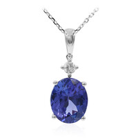 Collier en or et Tanzanite AAA (CIRARI)