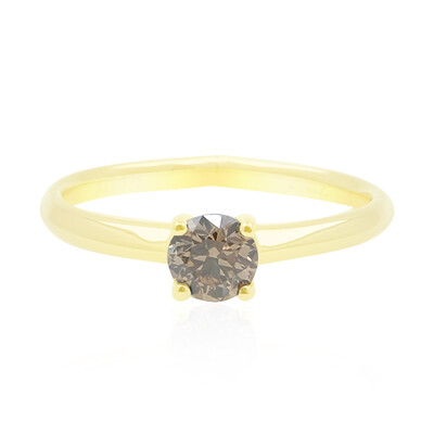 Bague en or et Diamant champagne SI2 d'Argyle (de Melo)