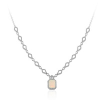 Collier en argent et Opale Welo