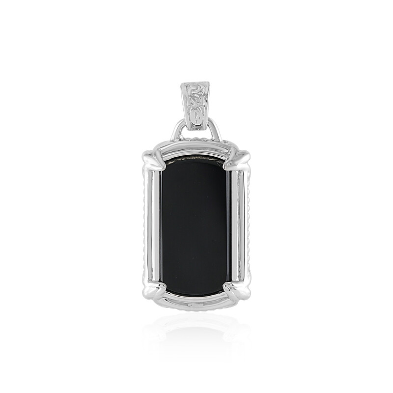 Pendentif Indalo En Argent Sterling 925 - Amulette D'Almería, 8x7 Mm - Unisexe, Pour Chaînes Jusqu'à 3 Mm
