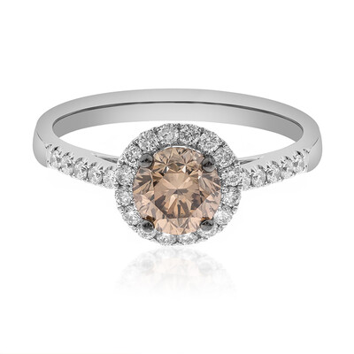 Bague en or et Diamant chocolat SI2 (CIRARI)