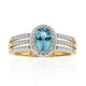 Bague en or et Tourmaline bleu pétrole (Mark Kaufman)