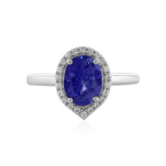Bague en argent et Tanzanite