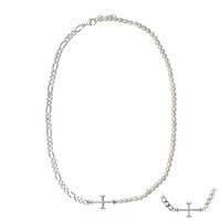 Collier en argent et Perle de culture d'eau douce (TPC)