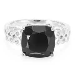 Bague en argent et Onyx noir