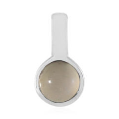 Pendentif en argent et Pierre de Lune