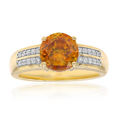 Bague en or et Sphalérite