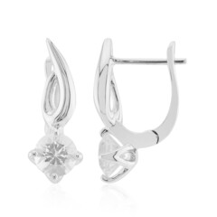 Boucles d'oreilles en argent et Quartz Herkimer (Pallanova)