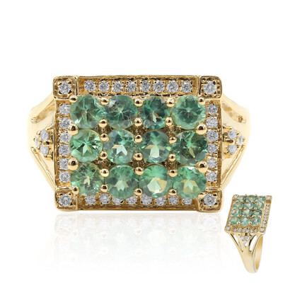 Bague en or et Alexandrite du Brésil (CIRARI)