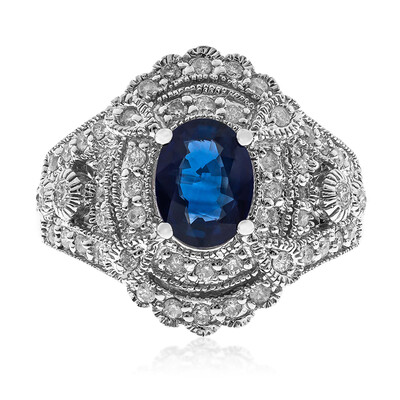 Bague en or et Saphir de Ceylan (CIRARI)