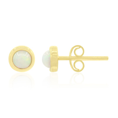 Boucles d'oreilles en argent et Opale Welo