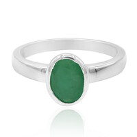 Bague en argent et Emeraude de Socoto