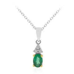 Collier en or et Emeraude de Colombie (CIRARI)