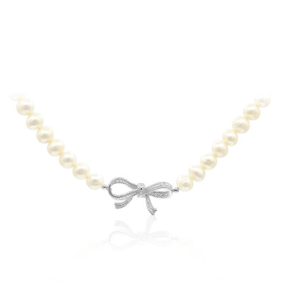 Collier en argent et Perle de culture d'eau douce