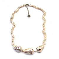 Collier en argent et Perle de culture d'eau douce (Dallas Prince Designs)