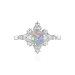 Bague en argent et Opale Welo