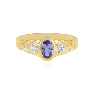 Bague en argent et Tanzanite