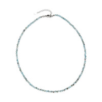 Collier en argent et Larimar