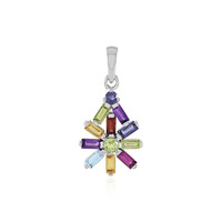 Pendentif en argent et Péridot