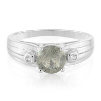 Bague en argent et Spectrolite