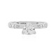 Bague en argent et Topaze blanche