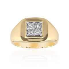 Bague en or et Diamant IF (D)
