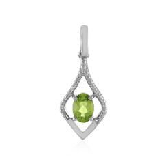 Pendentif en argent et Péridot