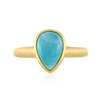 Bague en argent et Larimar