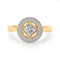 Bague en or et Diamant IF (D)