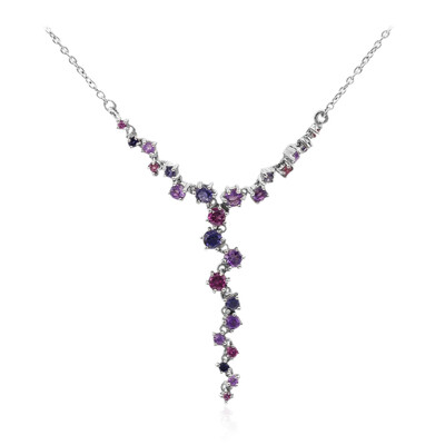 Collier en argent et Améthyste