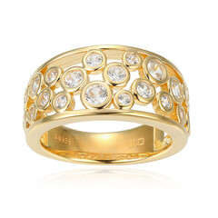 Bague en argent et Zircon