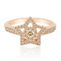 Bague en or et Diamant Rose de France SI