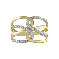 Bague en or et Diamant Flawless (F) (LUCENT DIAMONDS)
