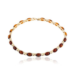 Bracelet en or et Ambre baltique