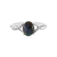 Bague en argent et Opale Mezezo