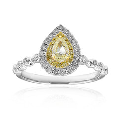 Bague en or et Diamant SI2 jaune (CIRARI)